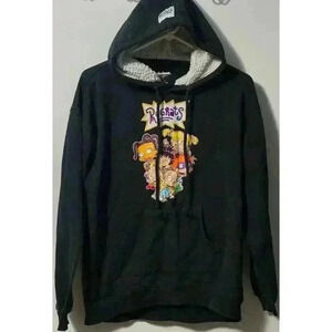 Women's Nickelodeon Rugrats Hoodie XL‎ Black